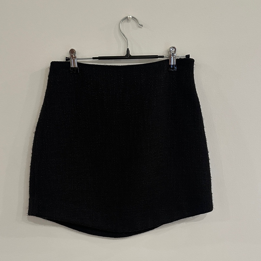 Endless Rose Black Mini Skirt